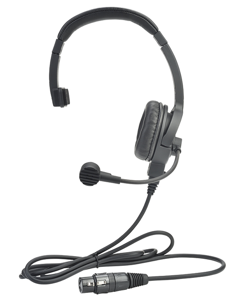 CC-110-X7 INTERCOM HEADSET  SINGLE EAR 7 PINE FEMALE XLR